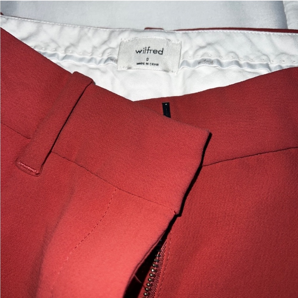 Aritzia Effortless Pant Burgundy/Maroon